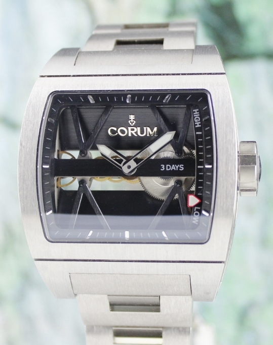 (image for) LIKE NEW UNPOLISHED CORUM TI-BRIDGE SKELETON DIAL / 107.101.04/V250 0000